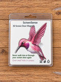ScreenSense Pink Hummingbird 3D Screen Door Magnet