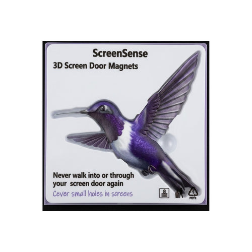 ScreenSense Purple Hummingbird Screen Magnet